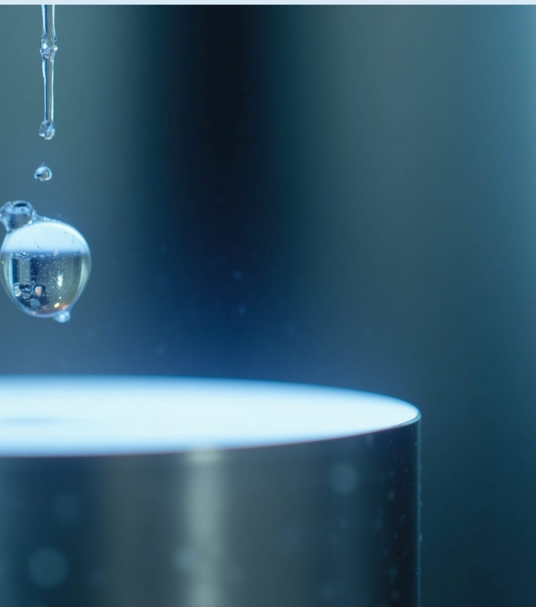 Water drop representing water quality and treatment expertise